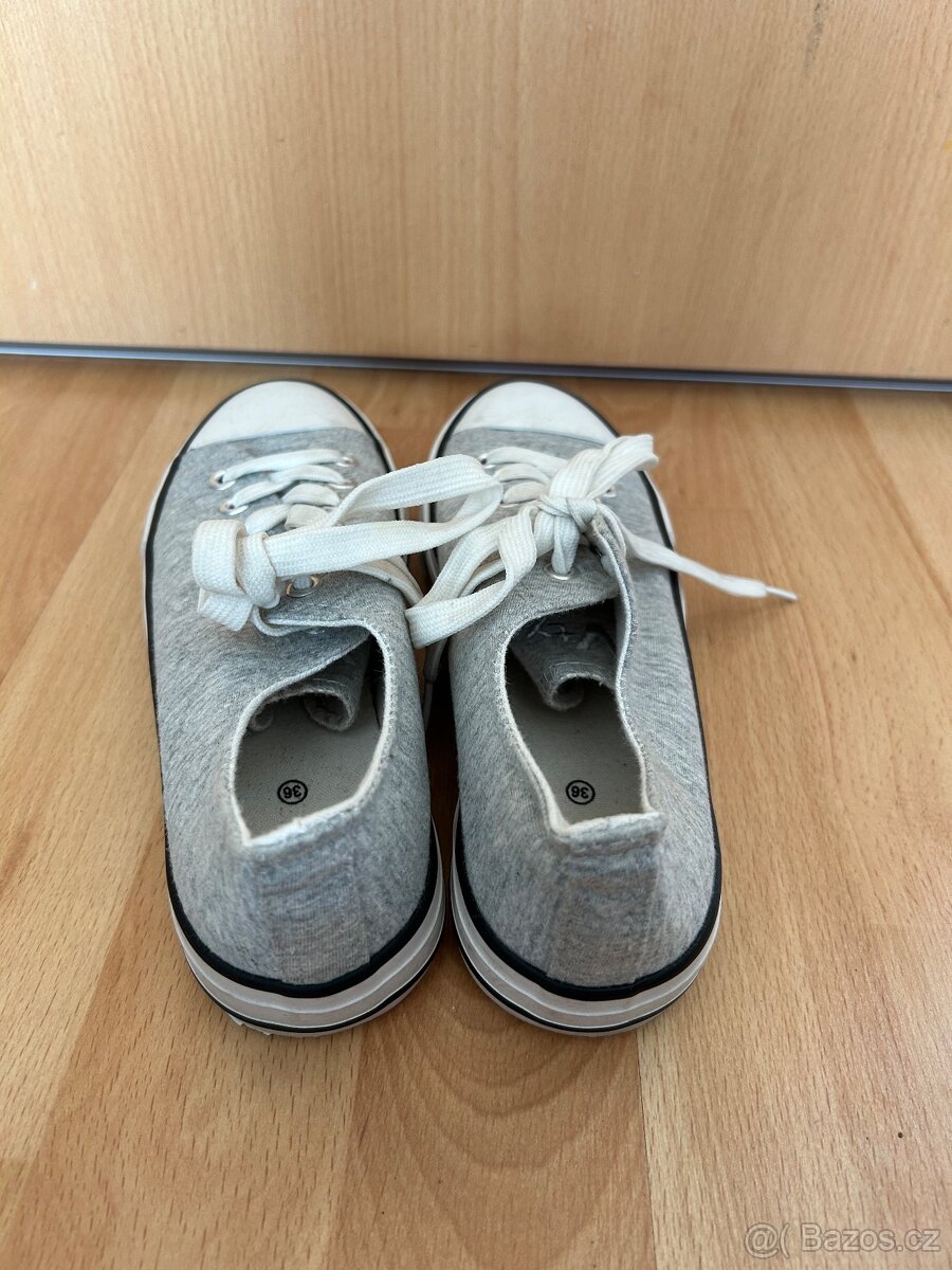 Šedé tenisky Vty 36 - 4