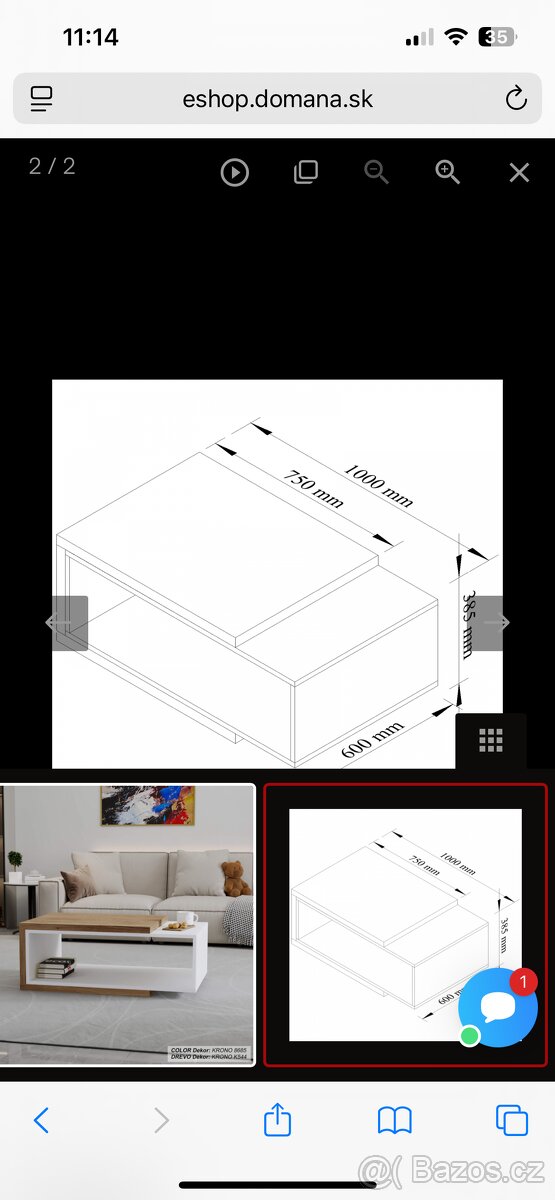 Konferenční stůl Domana - 4