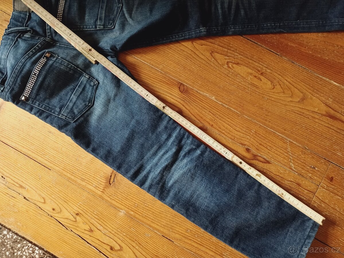 Dívčí slim džíny 128 - 4