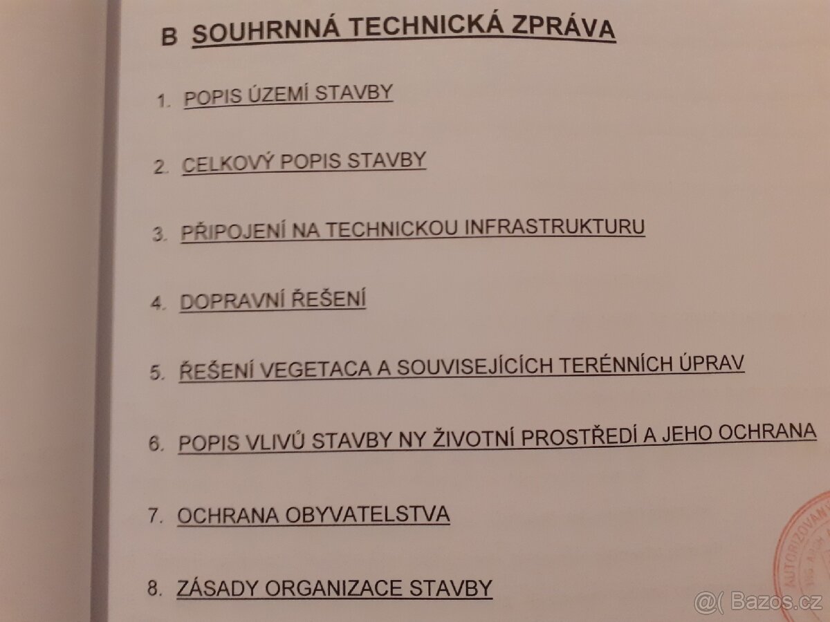 Projektová dokumentace RD - 4