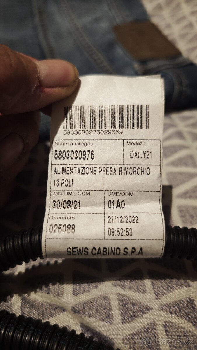 Iveco Daily zásuvka na tažné - 4