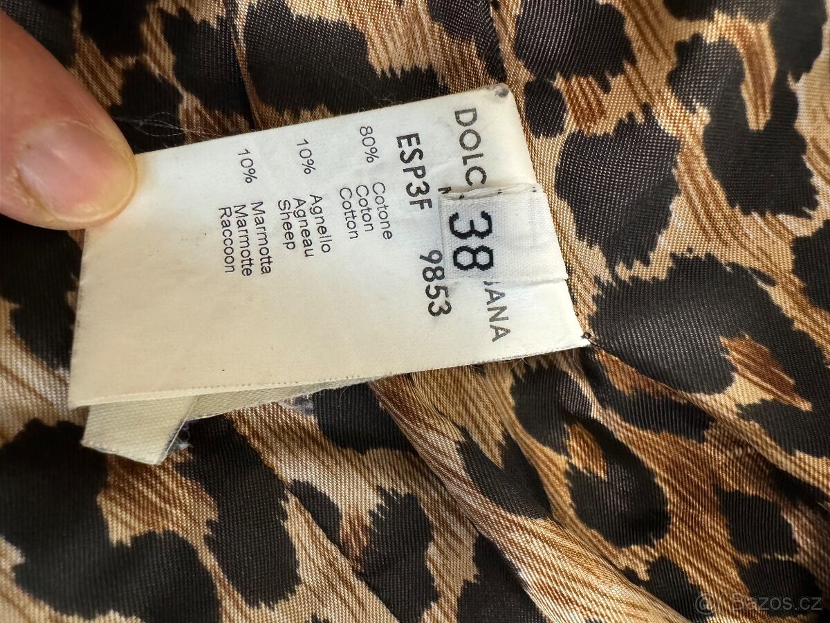 Luxusní kabatek Dolce Gabbana - 4