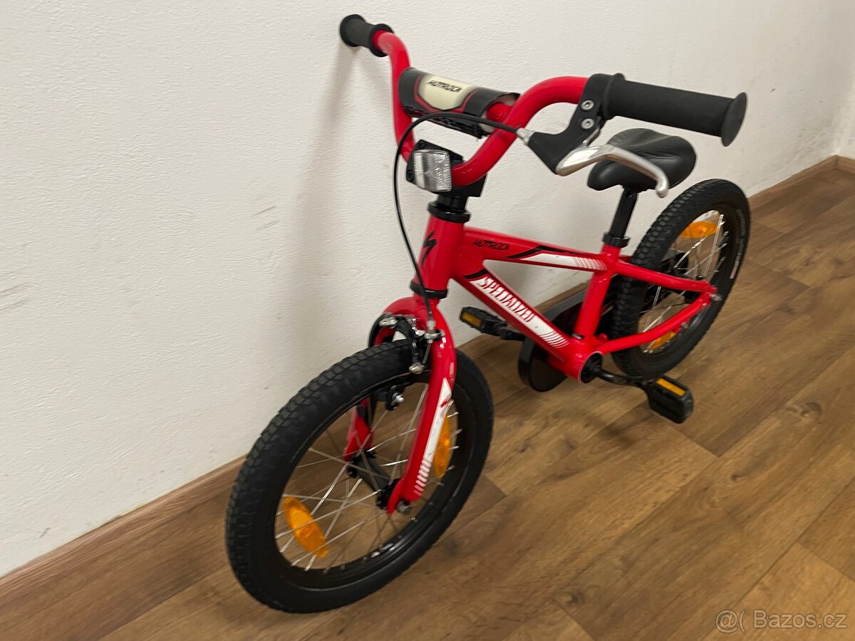 Dětské kolo Specialized Hotrock 20” červené - 4