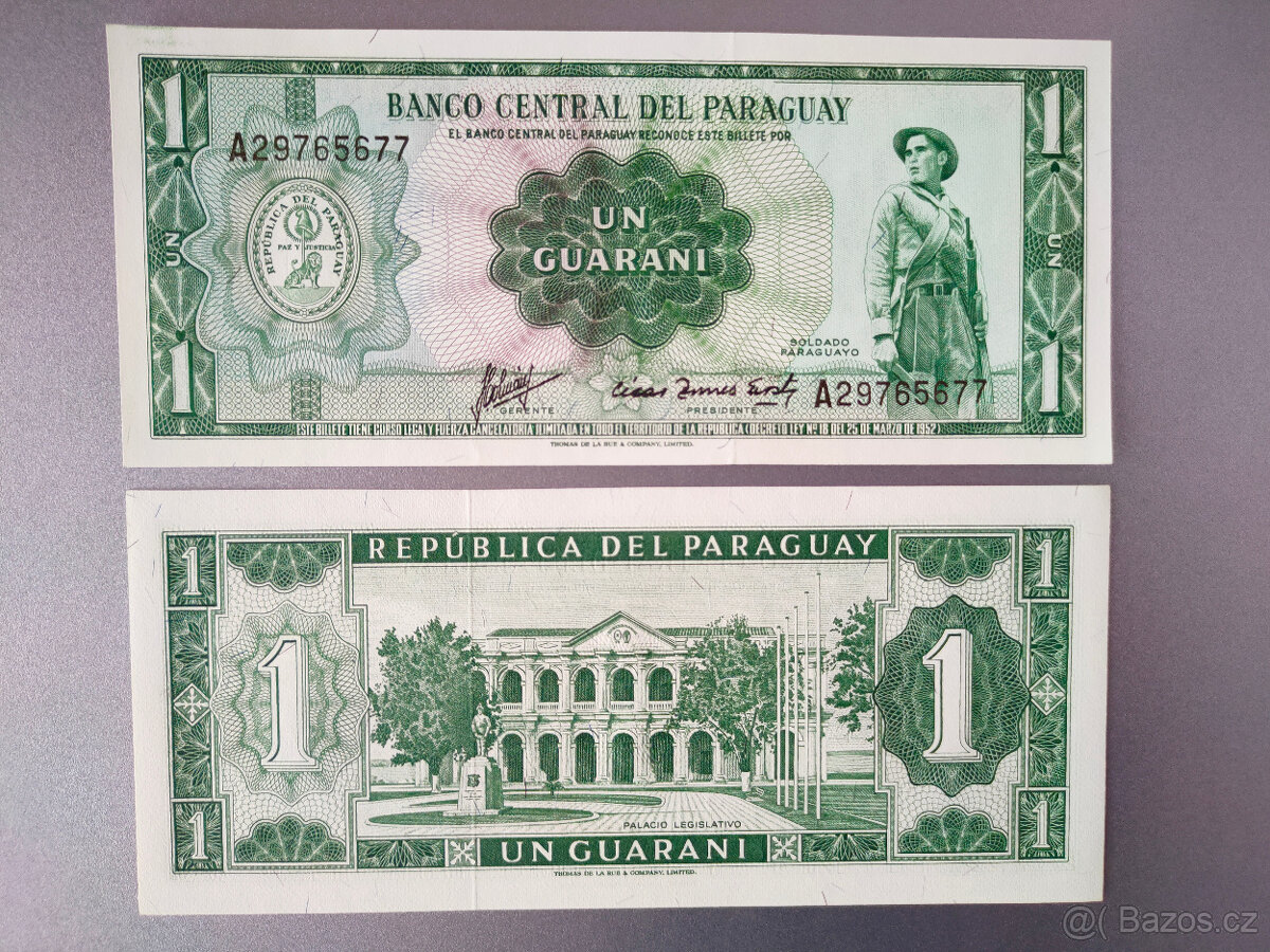 Paraguay - 1 guarani - 4