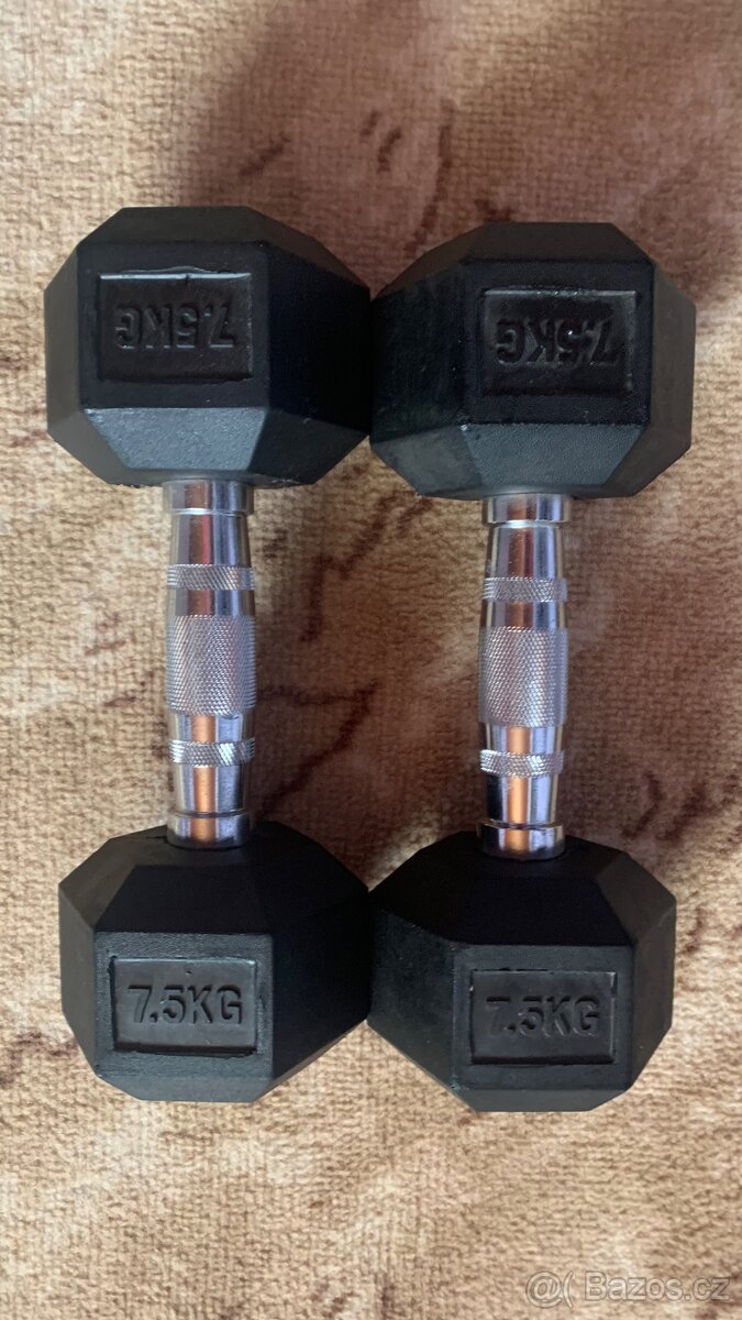 jednoruční činky Hexa - 4