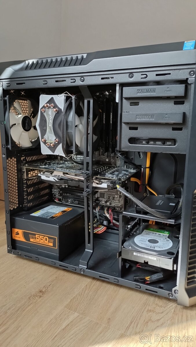 Herní PC s i5-4590, RX 580 8GB a 1080p monitorem - 4