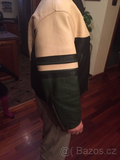 Boss biker - nádherná kožena bunda z hovězí kůže vel.M-L - 4