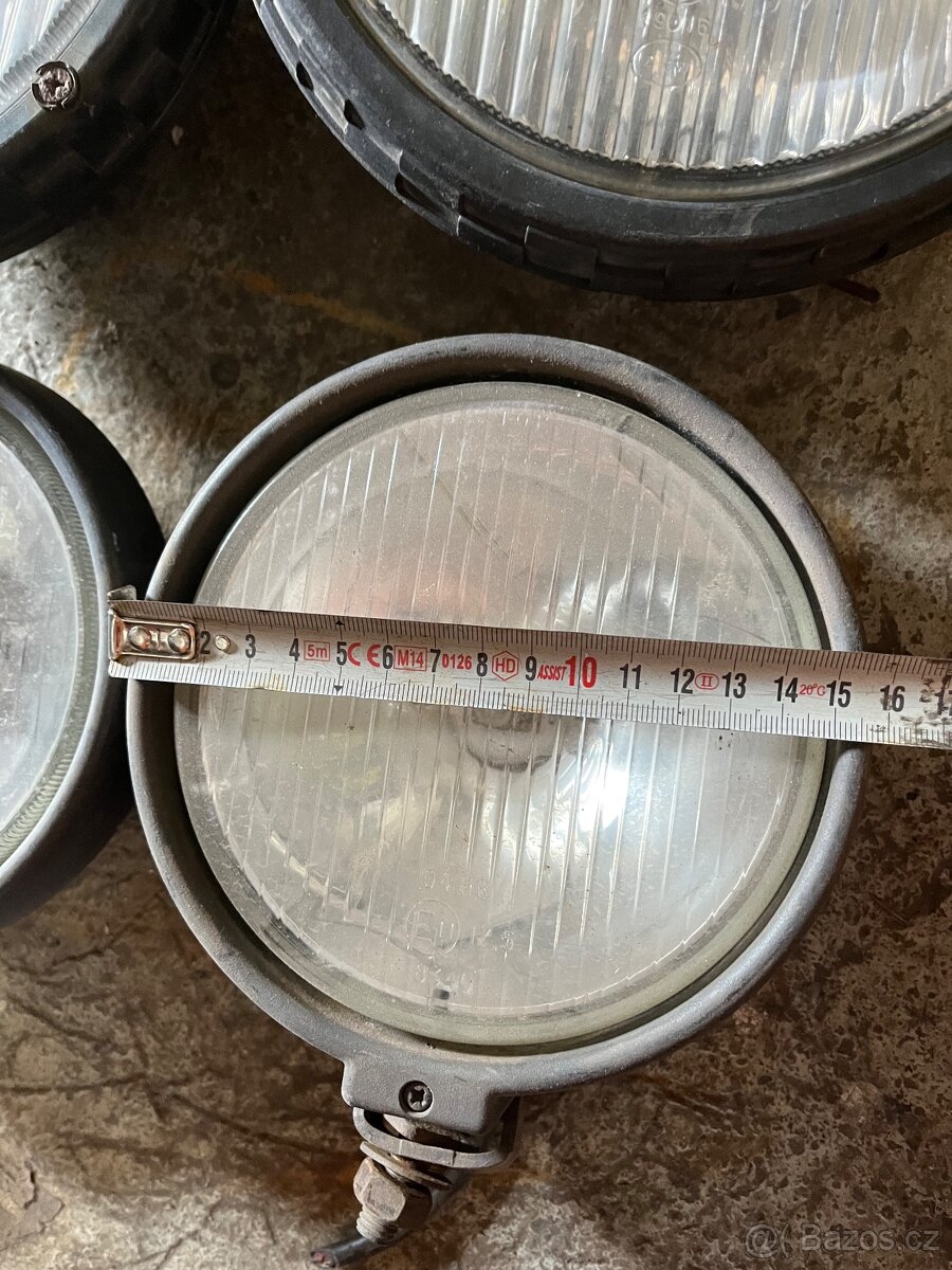 Kulatá světla přídavná offroad