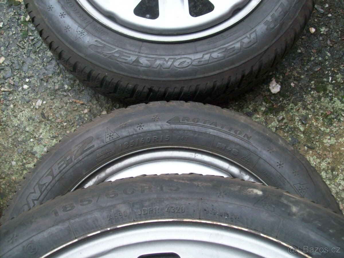 zimní kola na Fabia 3 Rapid 15" Dunlop - 4