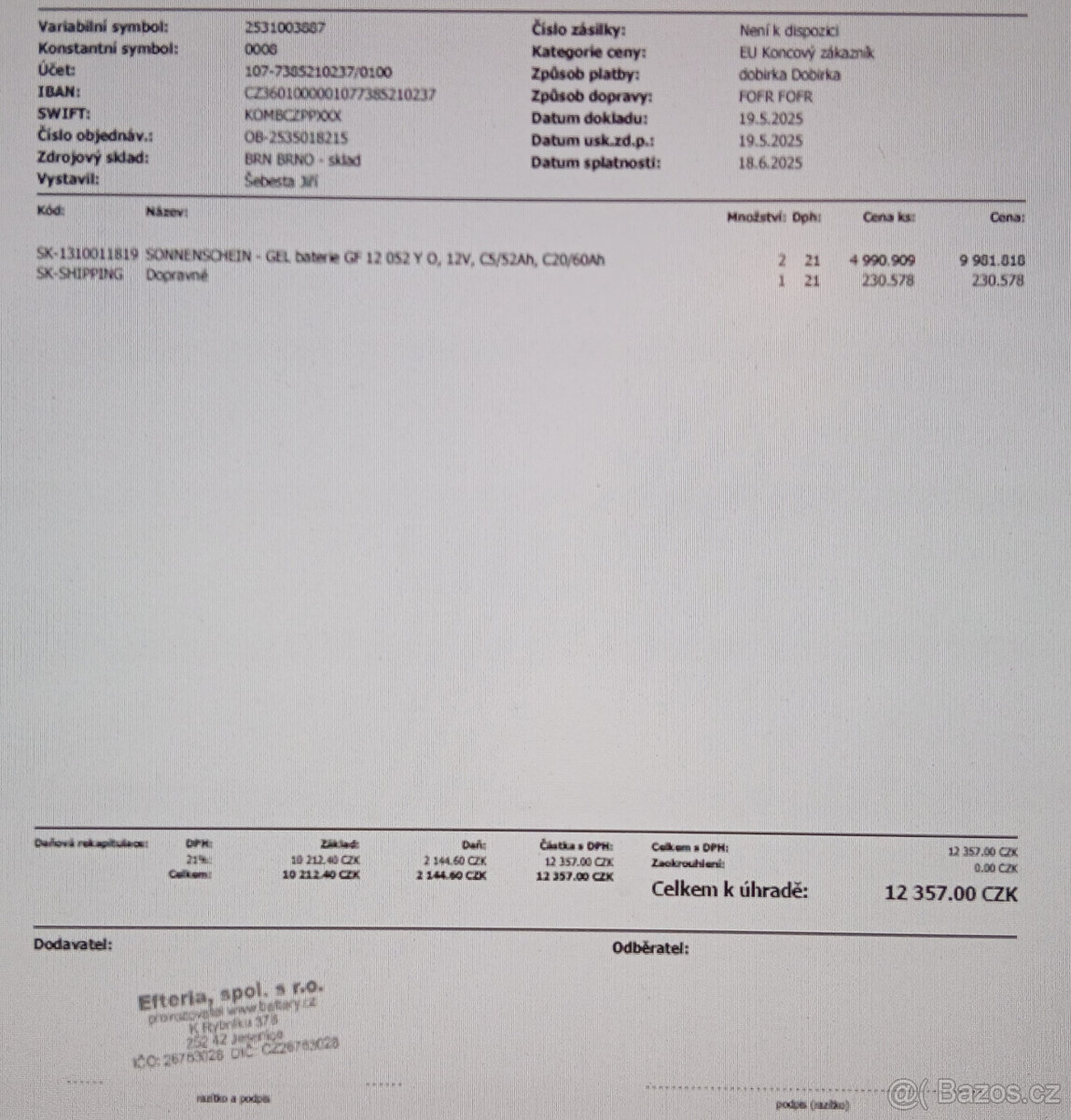 Elektrická tříkolka. - 4