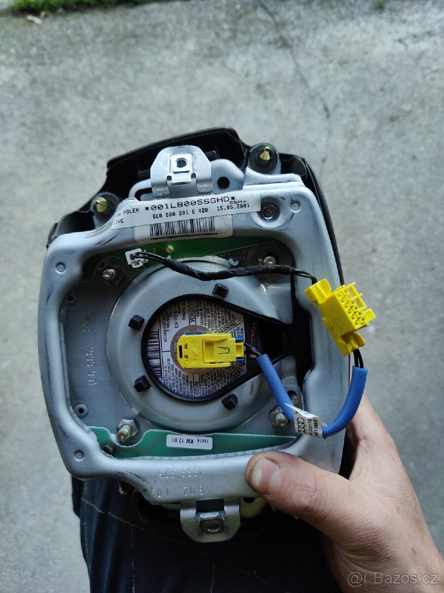 Volant audi a4 b6 béžový s airbagem - 4