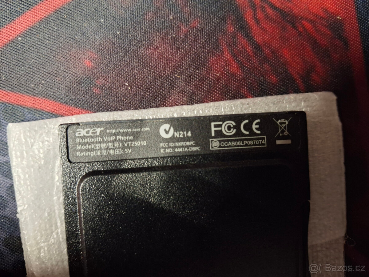 Acer Bluetooth VoIP Phone VT25010, PCMCIA k notebookům - 4
