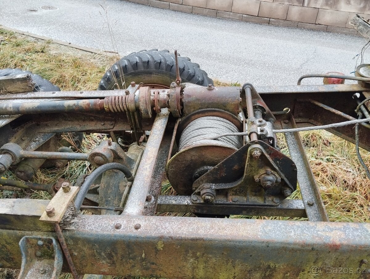 Prodám Praga V3S valník s navijákem - 4