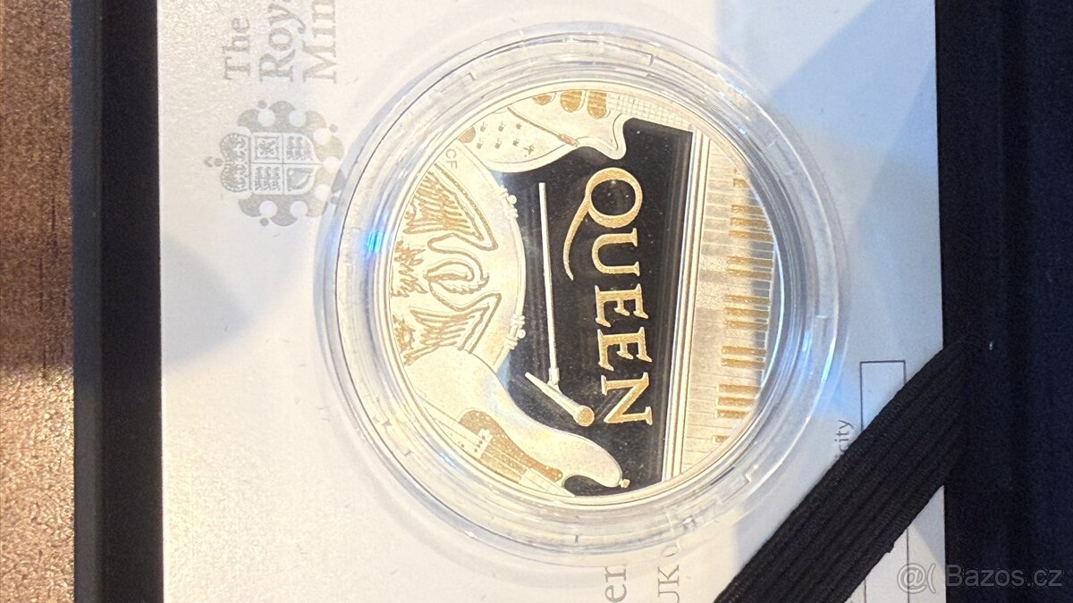 Stříbrná mince Queen - 4