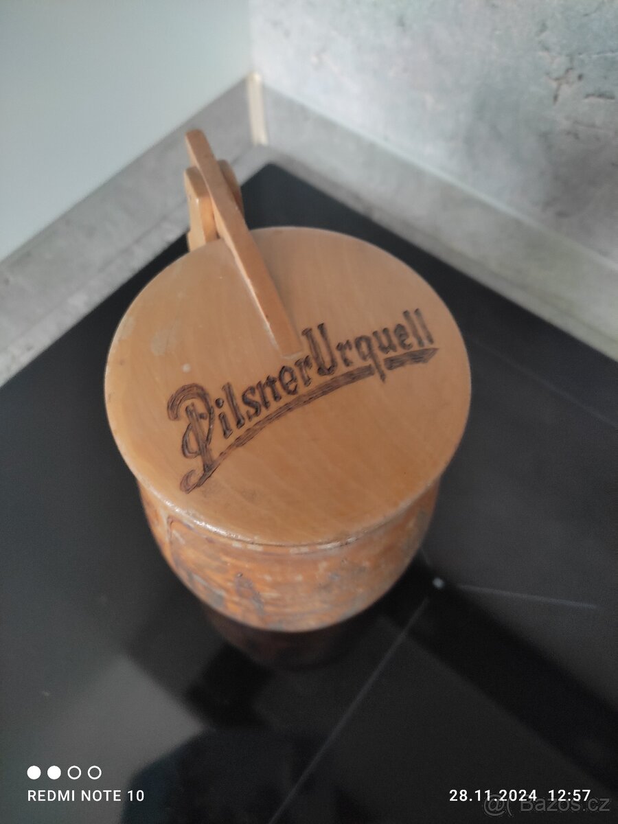 Dřevěný korbel - 4