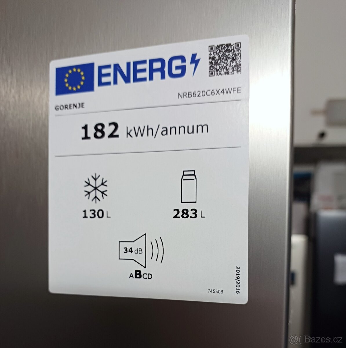 Nová lednice Gorenje 203 cm, NoFrost , ZÁRUKA - 4