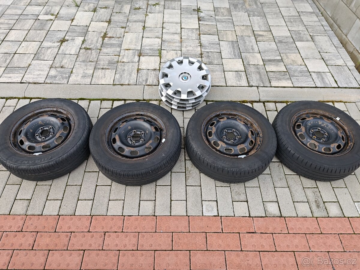 Plechove disky 195/65 r15 - 4