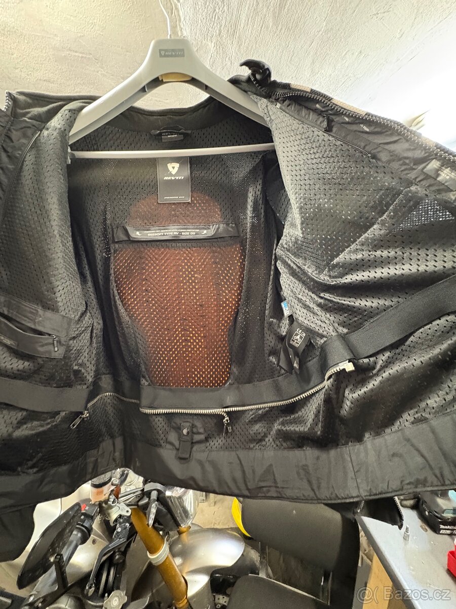 Polo kožená bunda Revit na moto - 4