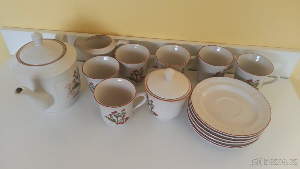 Keramická čajová souprava - 4