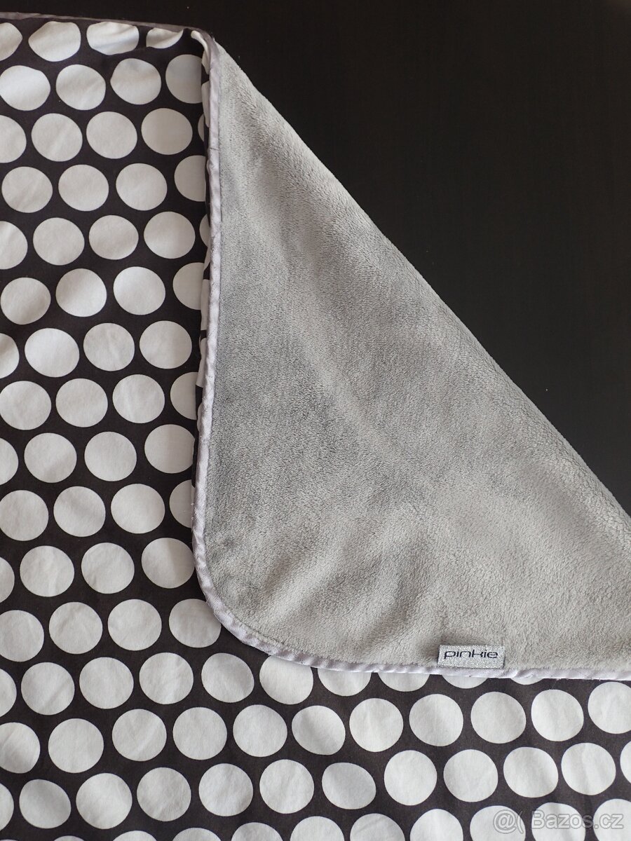 Pinkie - dětská nepadací deka + dětská ,,španělská" deka - 4