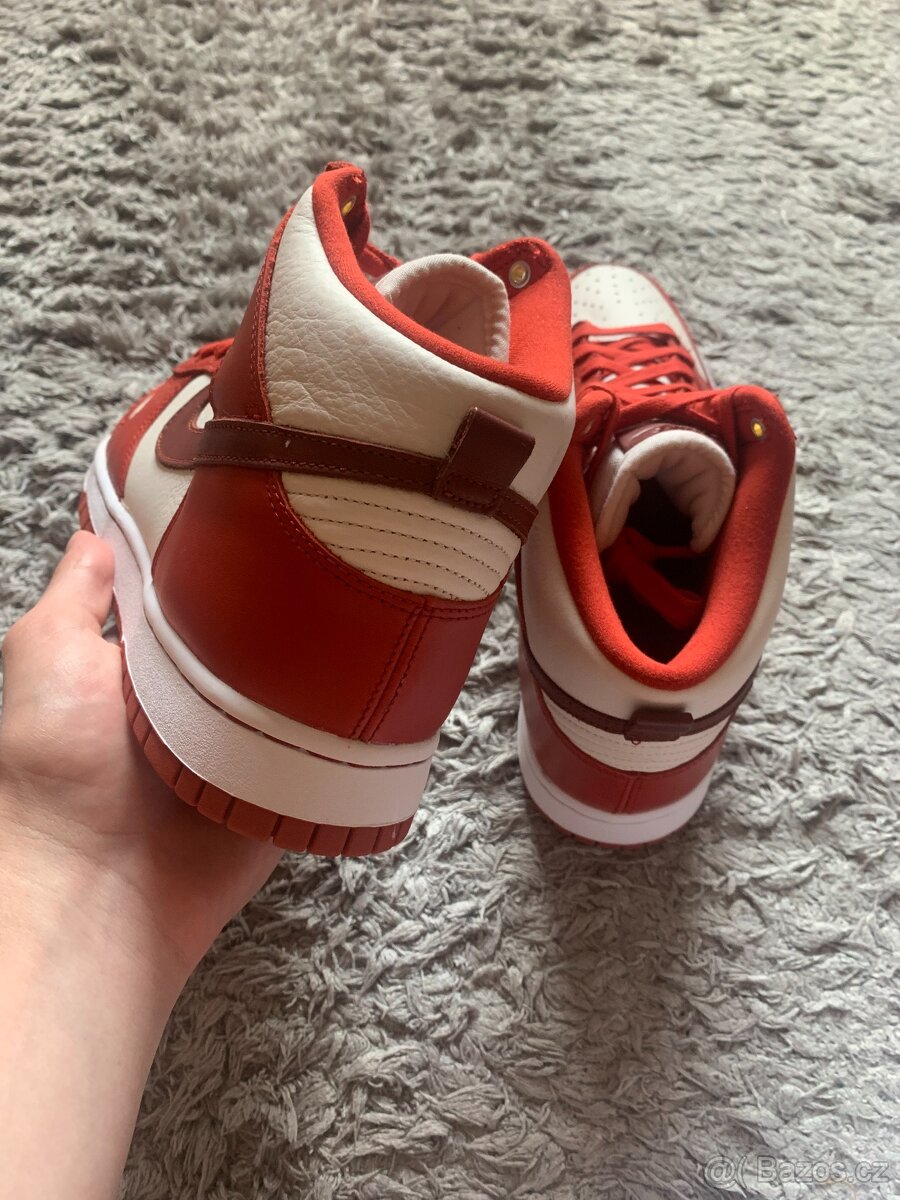 Nike Dunk Low High Cinnabar - 4