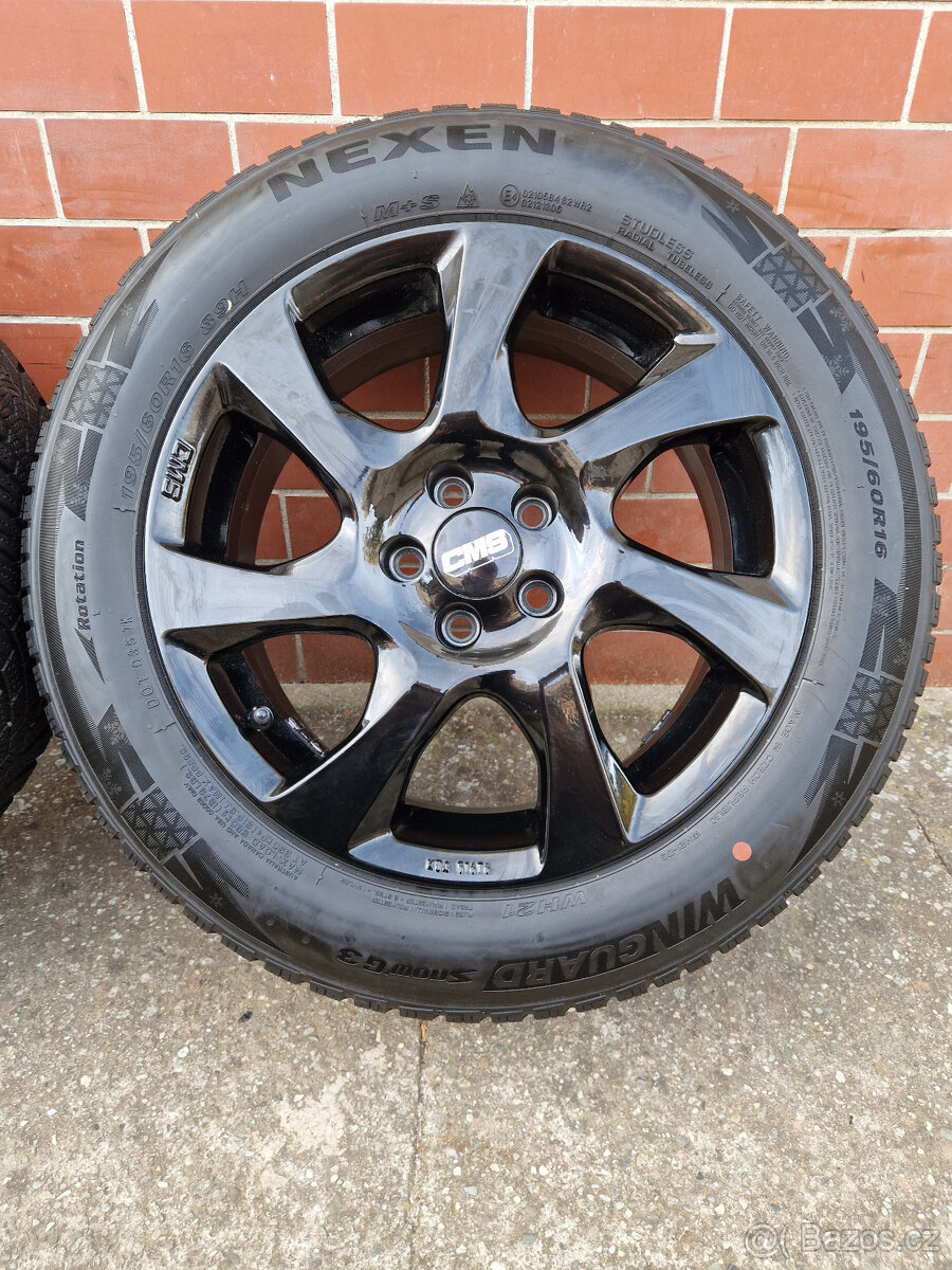 5x100 r16 et40 disky kola vw taigo tcross kamiq 195 60 16 - 4