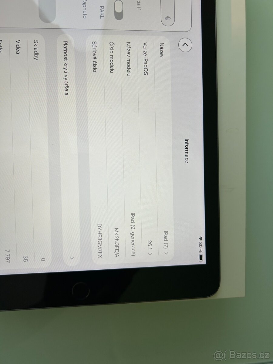 Apple iPad 9.generace, Wifi, 256GB - 4