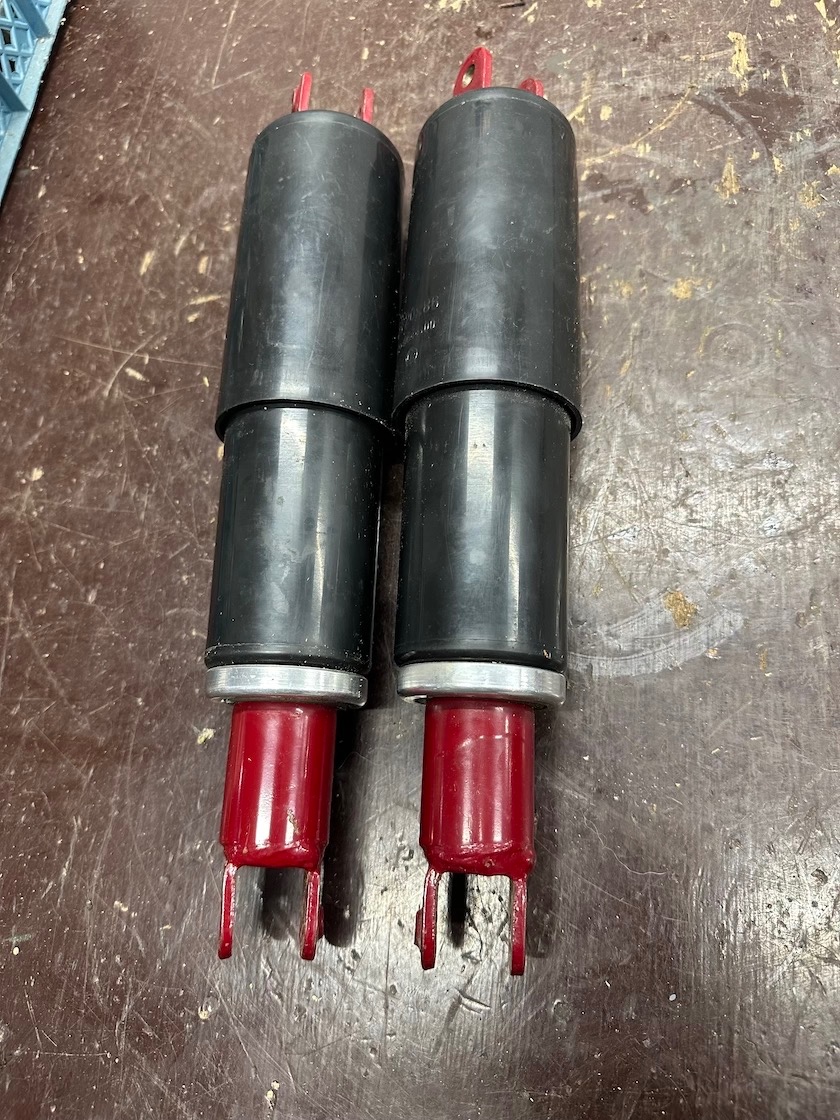 Predám orig.nové zadní tlumiče JAWA ČZ 175 250 350, uloženka - 4