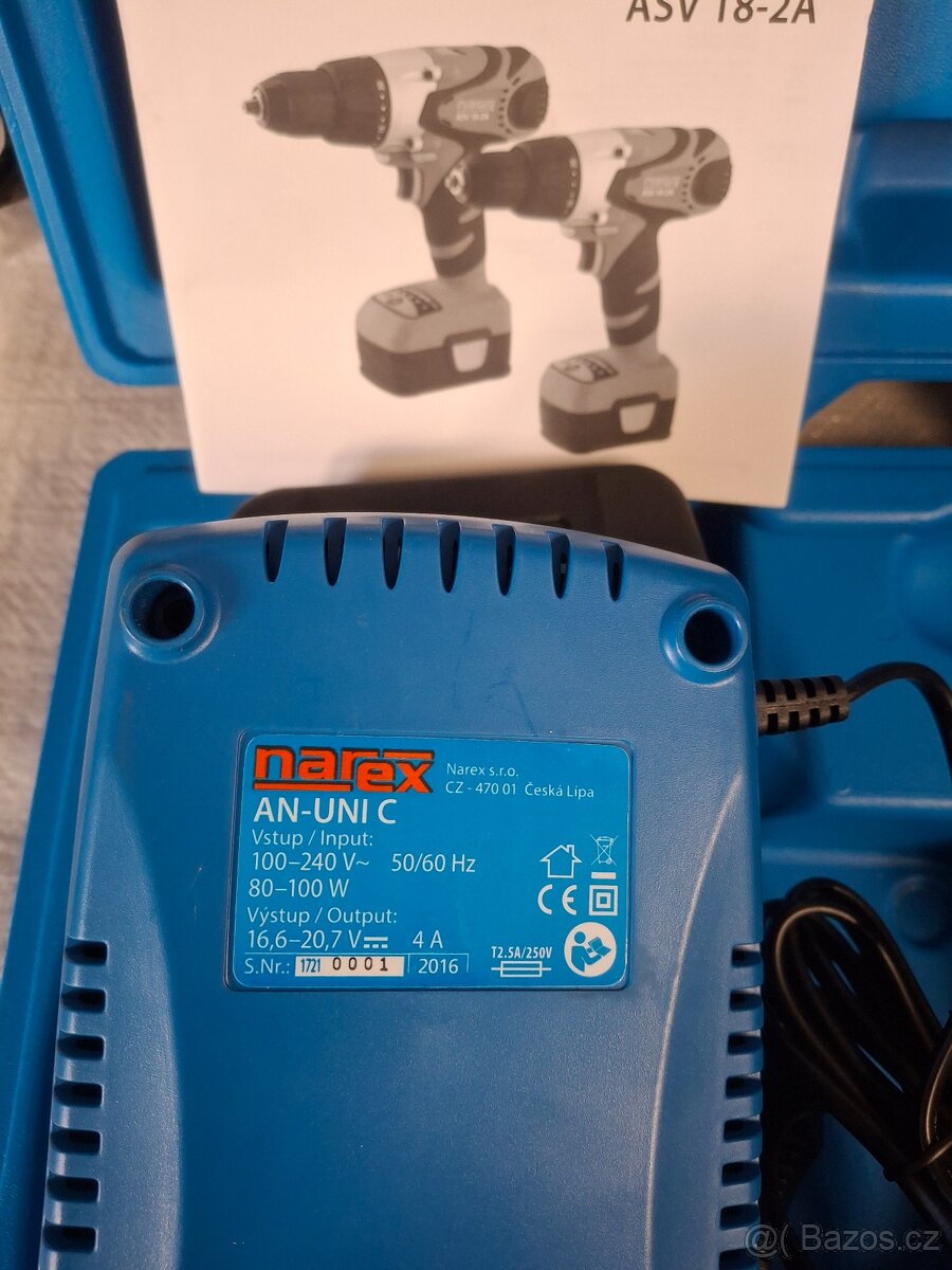 Aku vrtačka NAREX ASV 18-2A - 4