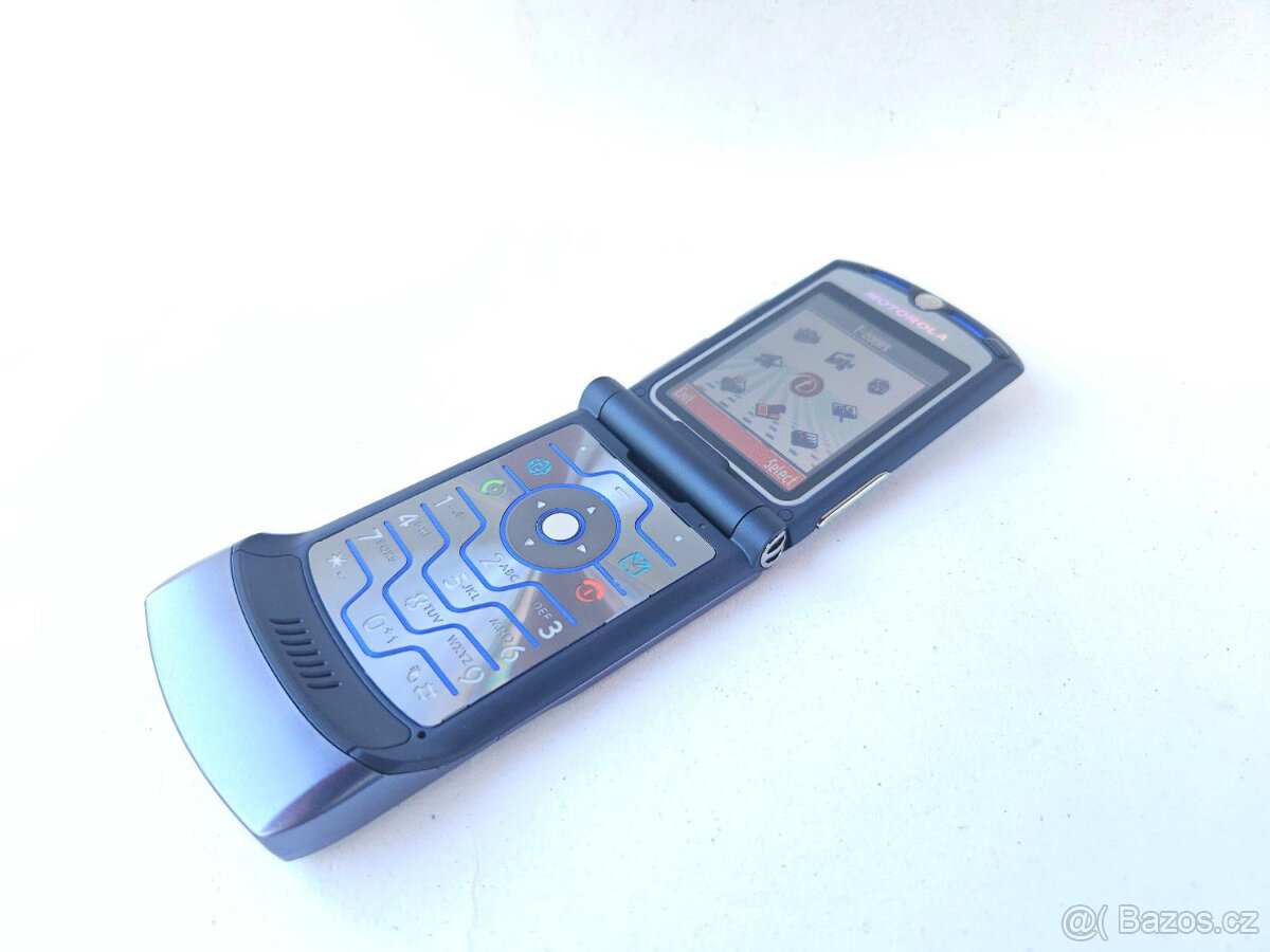 MOTOROLA RAZR V3i - NOVÝ - GSM - SBĚRATELSKÁ RARITA RETRO - 4