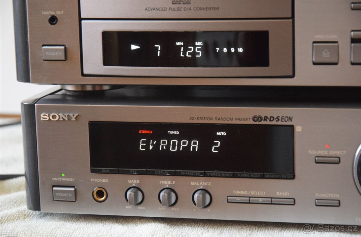 Receiver SONY STR-S1 z řady SCALA, top midi, RDS EON, PTY - 4