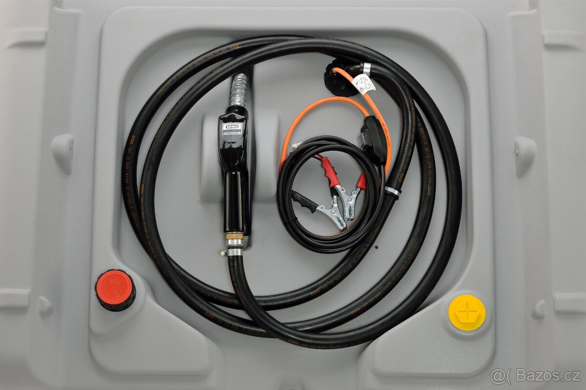 Mobilní nádrž na naftu 210 litrů PICK-UP verze, 30l/min -12V - 4