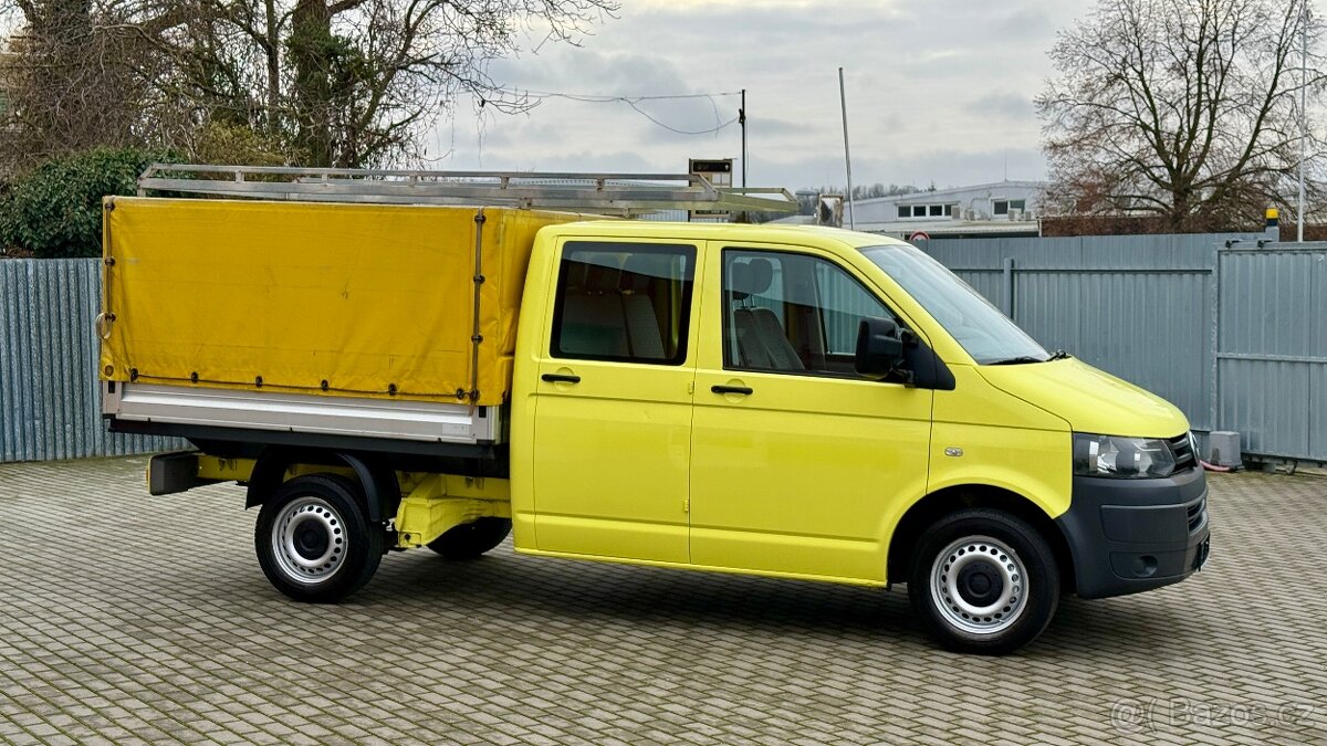 Volkswagen Transporter valník /2.0TDi/75kW/KLIMA/6MÍST/DOKA/ - 4