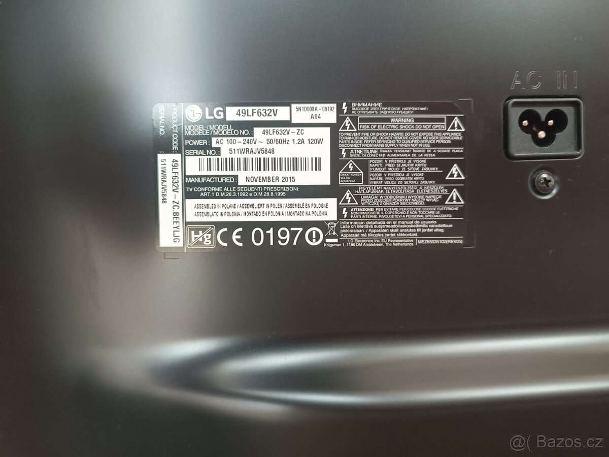 Televize LG 49LF632V 123cm - 4