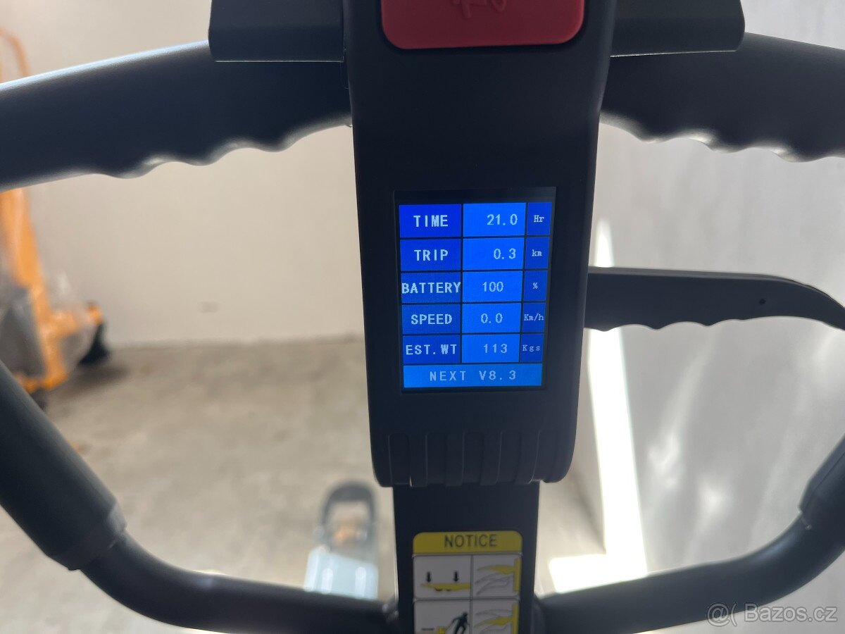 Plně elektrický paletový vozík P20i - 4