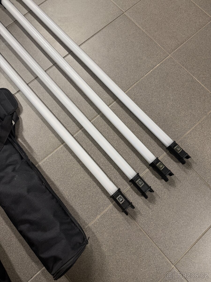 Nanlite PavoTube 30C – sada 4 ks + doplňky - 4