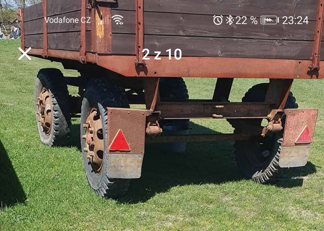 Vlek na traktor - 4