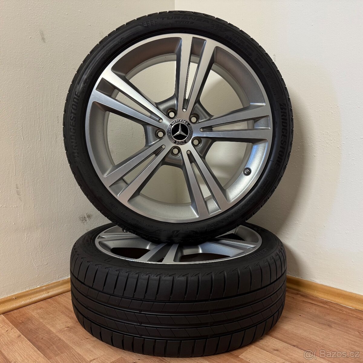 MERCEDES CLA / A 5x112 R19 ET49+LETNÍ 225/40R19 7mm - 4