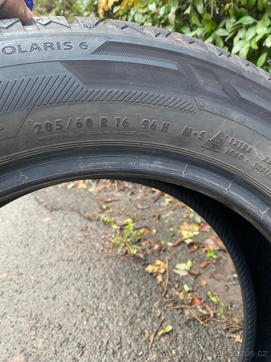 205/55 R16 96H Barum nová 8mm dot4924 - 4