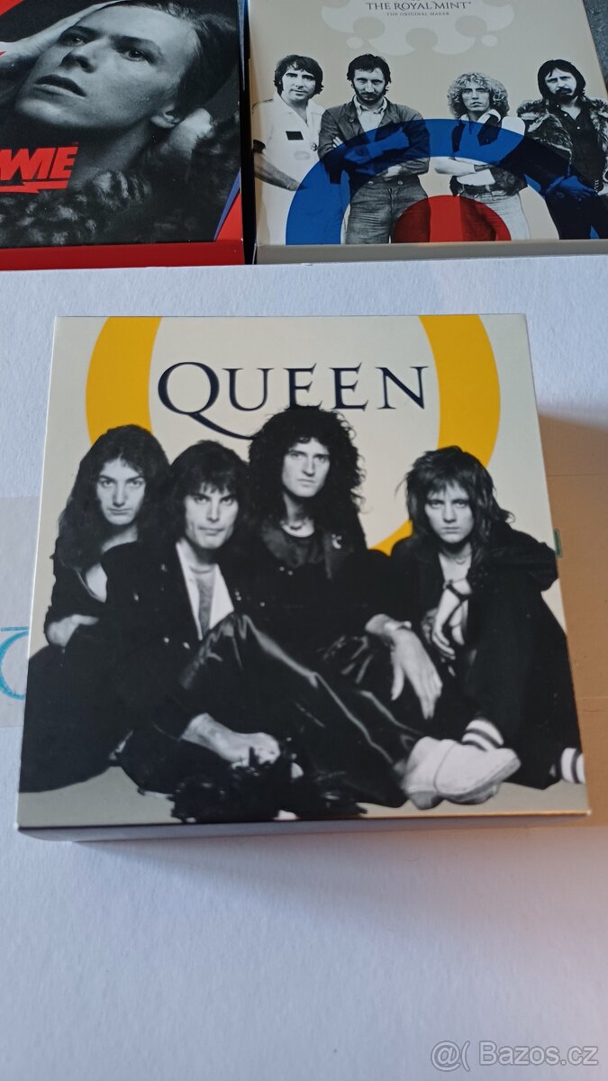 Qeen hudební legendy 1/2 Oz stříbro - 4