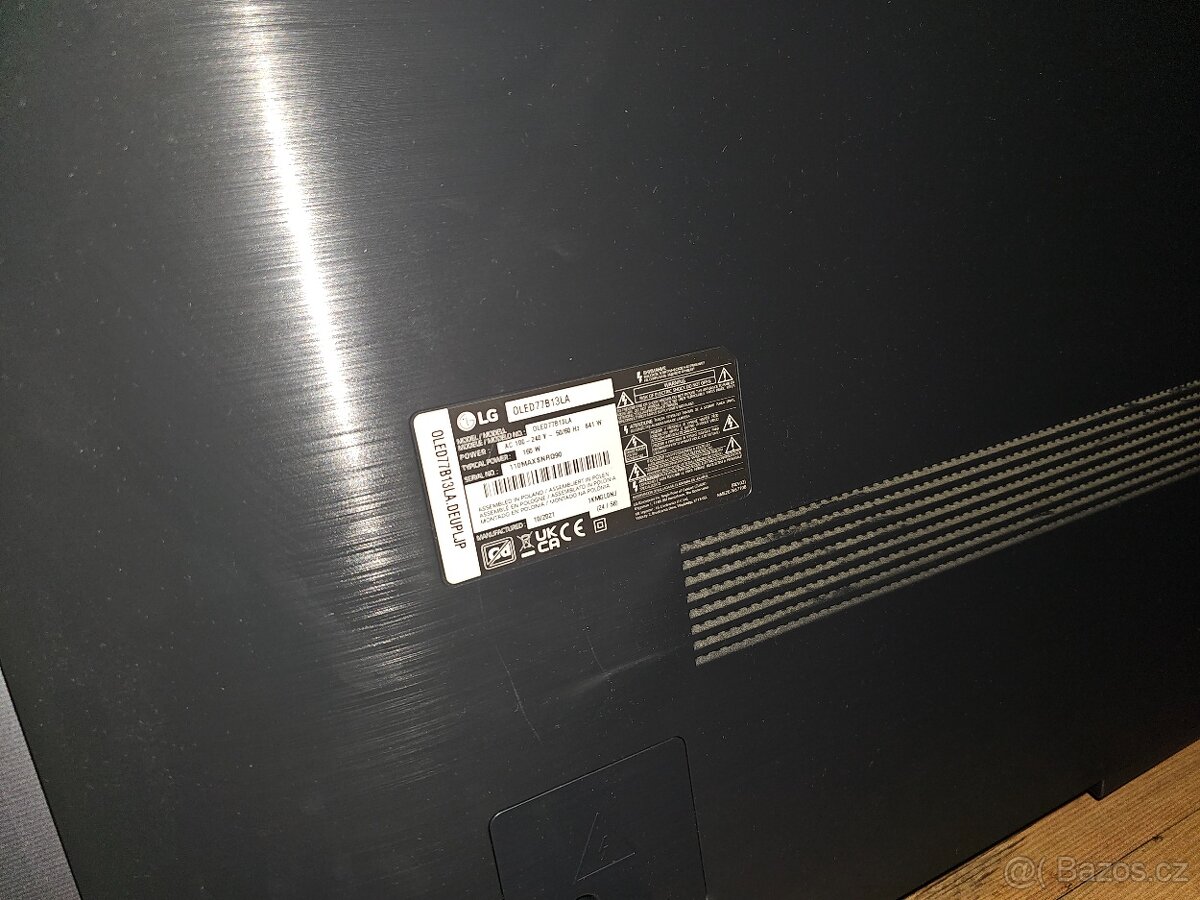 4K Televize LG OLED 77" B1 (2021) - 4