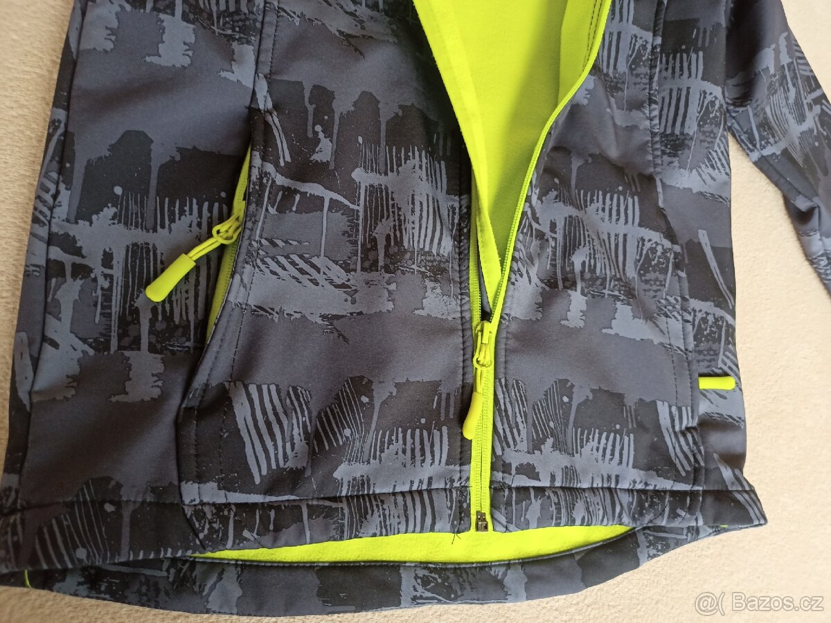 Chlapecká softshellová bunda, zn.Lewro 140-146 - 4