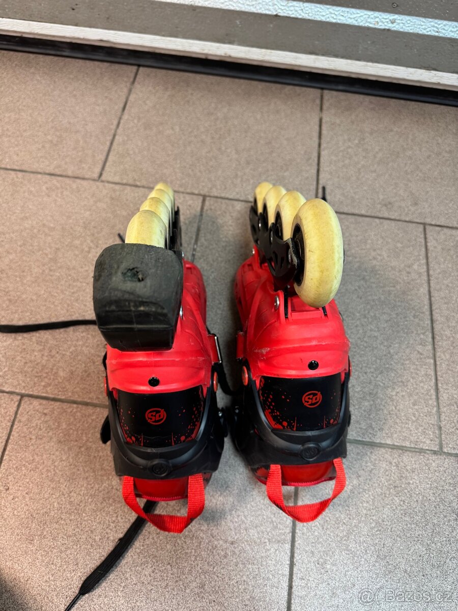 Dívčí Kolečkové brusle POWERSLIDE, velikost 33-36 - 4