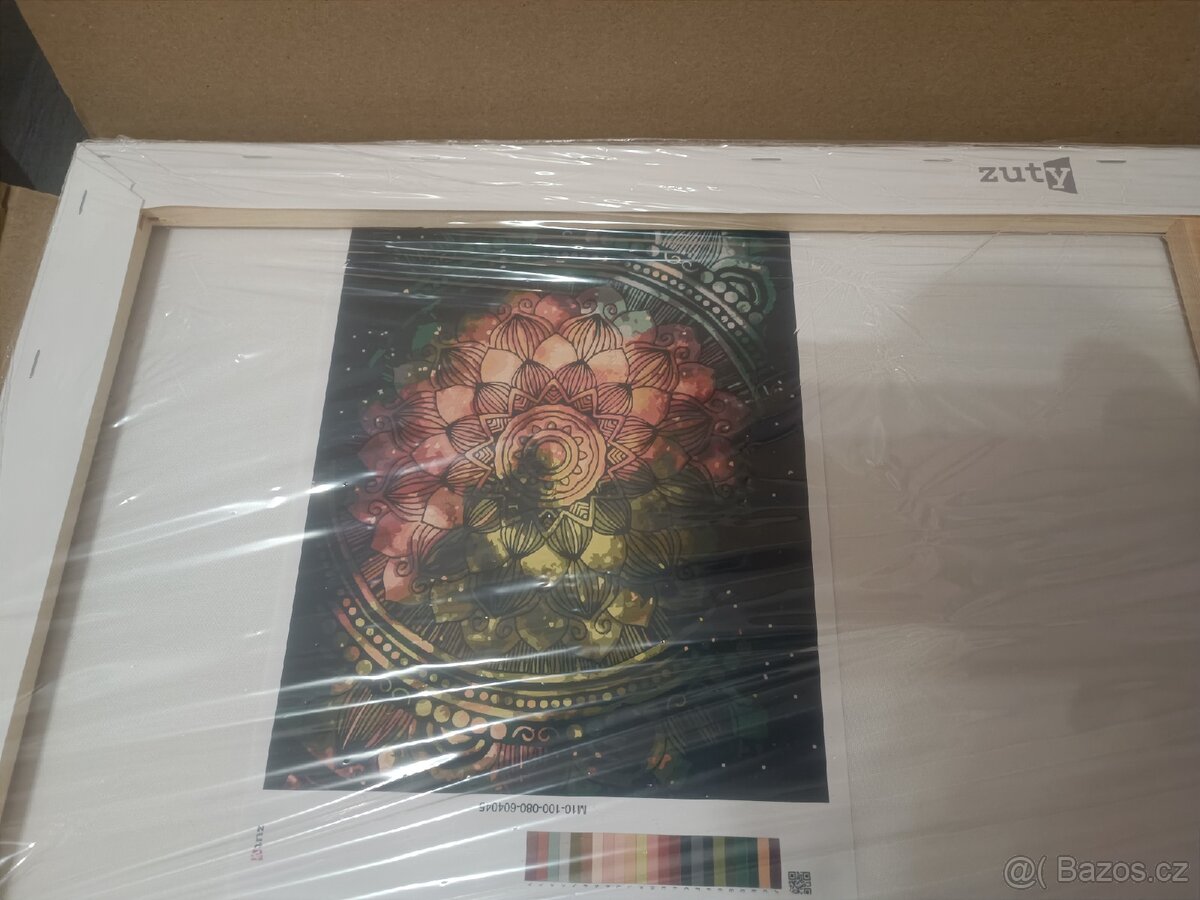 Zuty diamond painting - malování podle čísel - 4