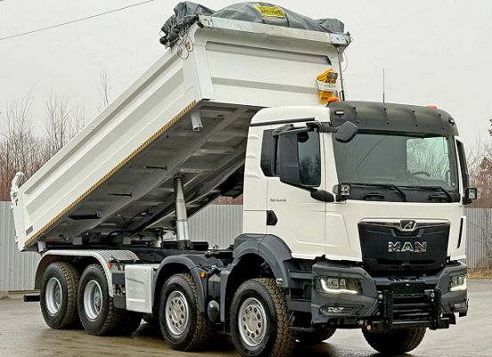 MAN TGS 41.470 8x4 - dvoustranný sklápěč + Bordmatik - 4