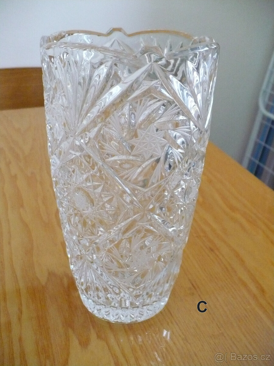 Retro skleněné vázy. - 4