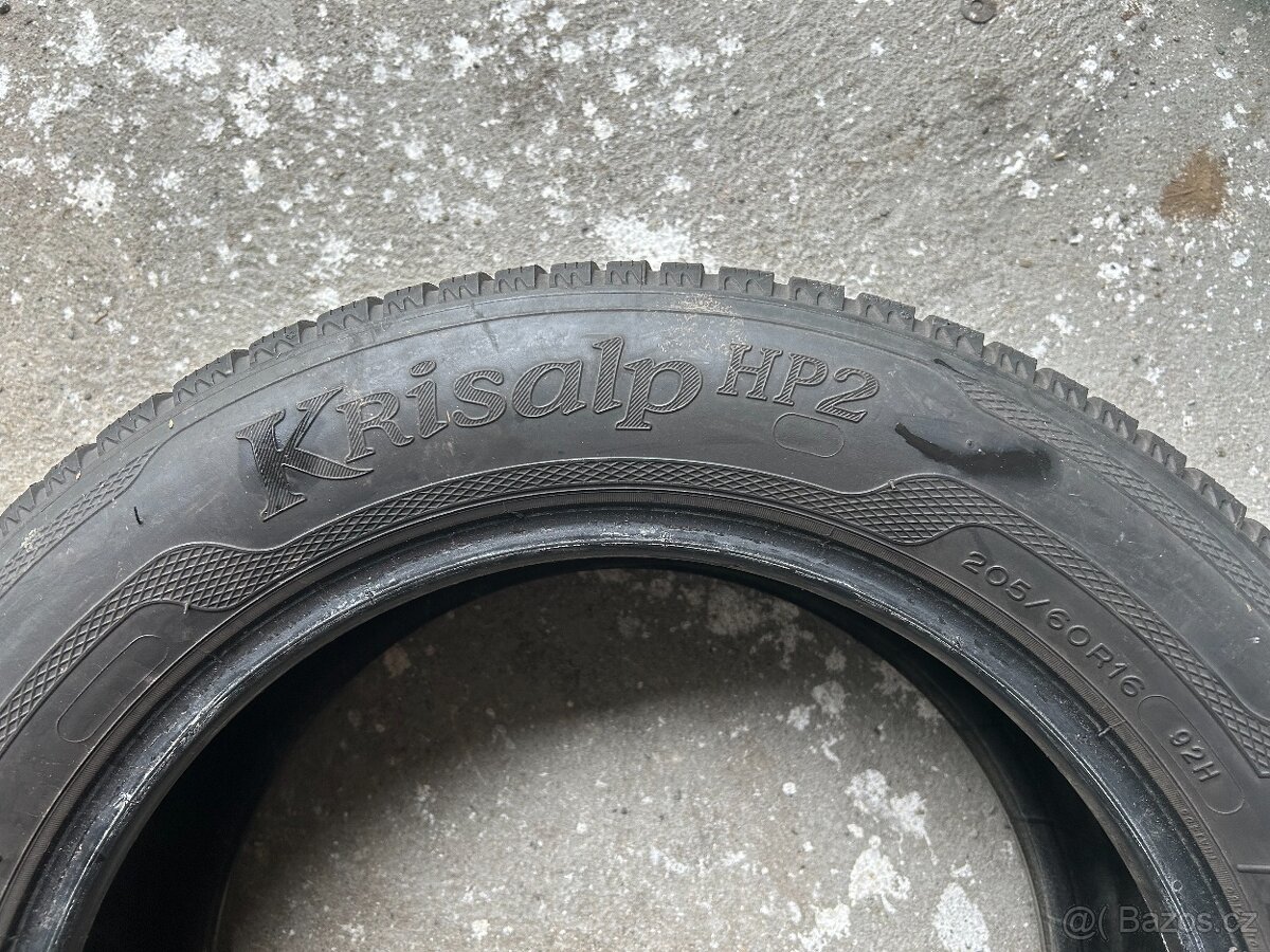 Zimní pneu 205/60/16 Kleber - 4