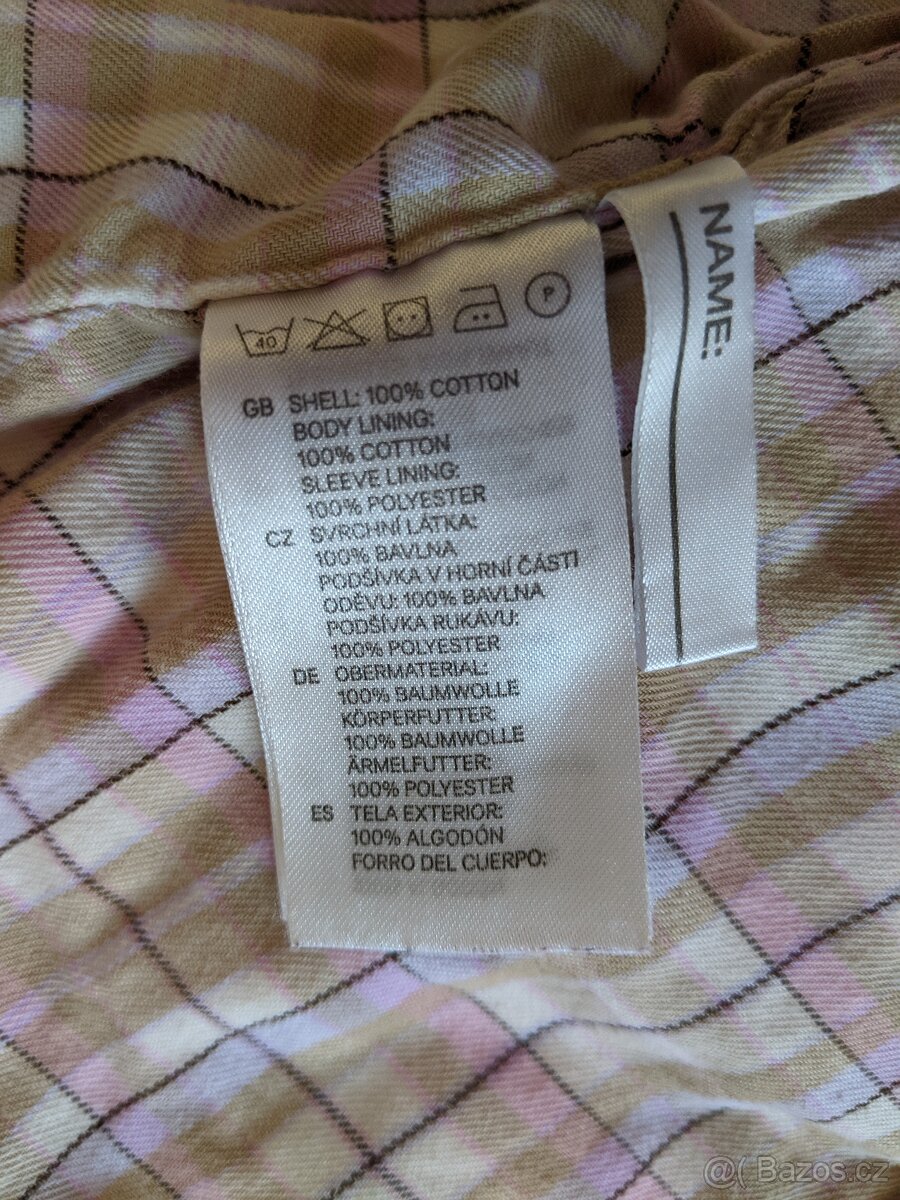 Jarní dívčí bundička H&M vel. 92 - 4