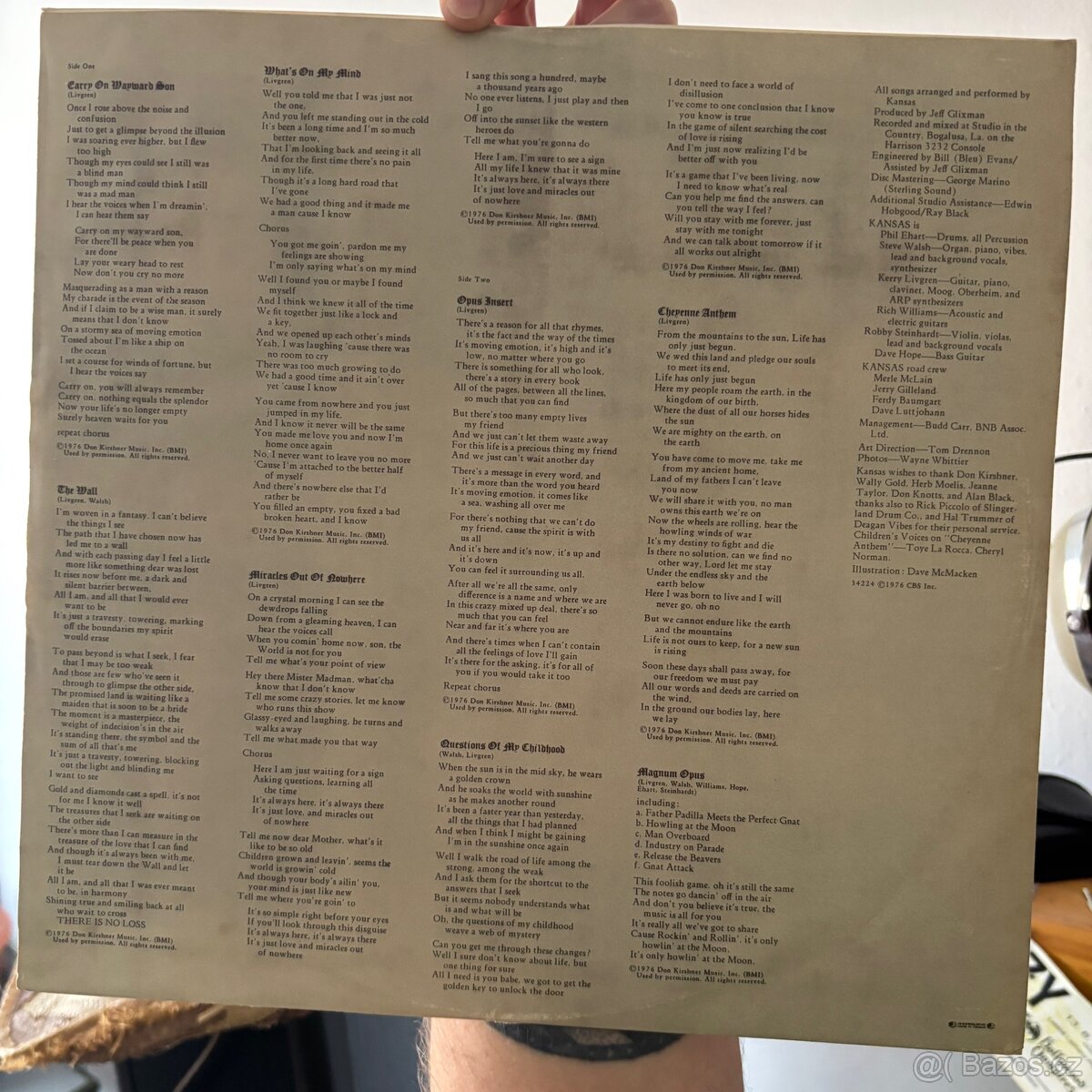 Kansas - Leftoverture. LP - 4