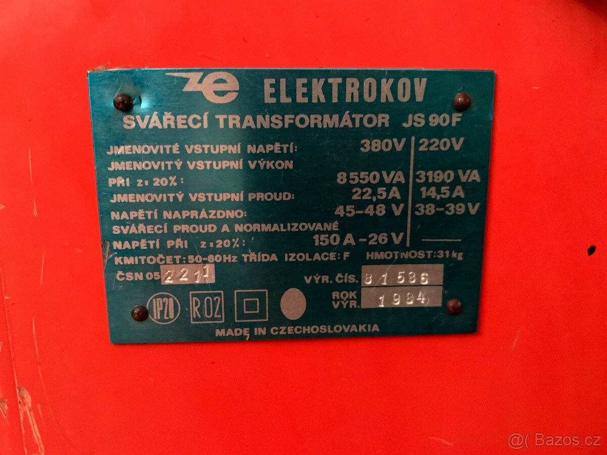 Svářečka Elektrokov JS 90F - 4